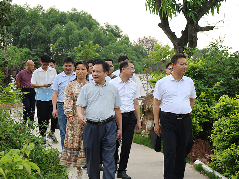  桂平市市长黄德佳等领导到我校指导工作丨 华体会手机平台-华体会（中国）